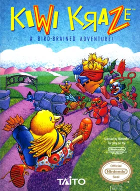 Kiwi Kraze - A Bird-Brained Adventure! (USA) box cover front